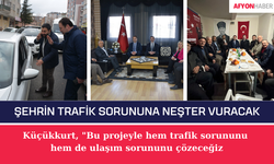 Afyonkarahisar'ın trafik sorunu çözüme kavuşuyor.